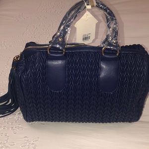 Vegan Leather Top Handle Purse